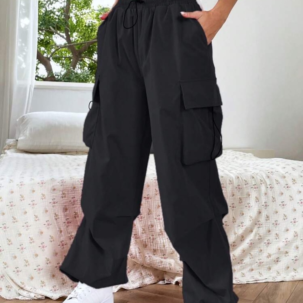 Black Cargo Pants